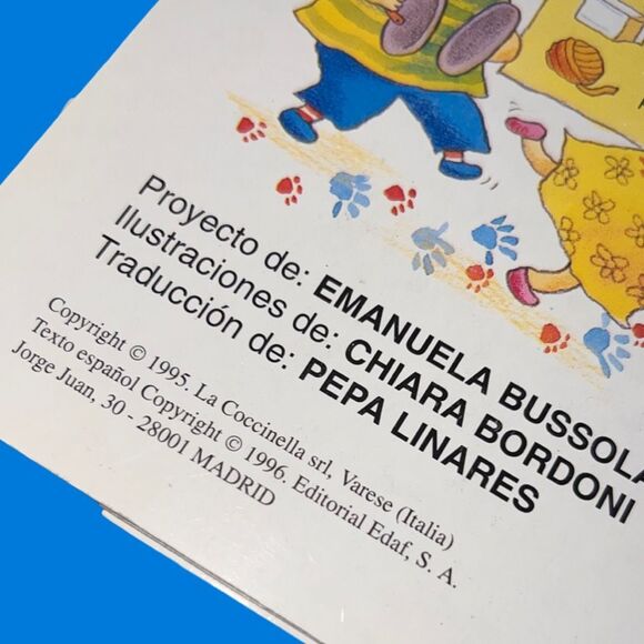 2 Vintage Spanish Editions Con las manos & Con papal Activity Hardcover Books - Picture 8 of 8